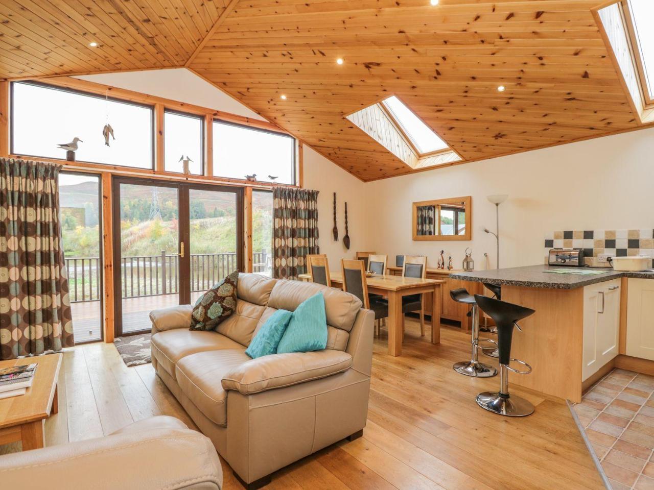 Burnside Lodge Lodge 1, Glengoulandie Aberfeldy Exteriér fotografie